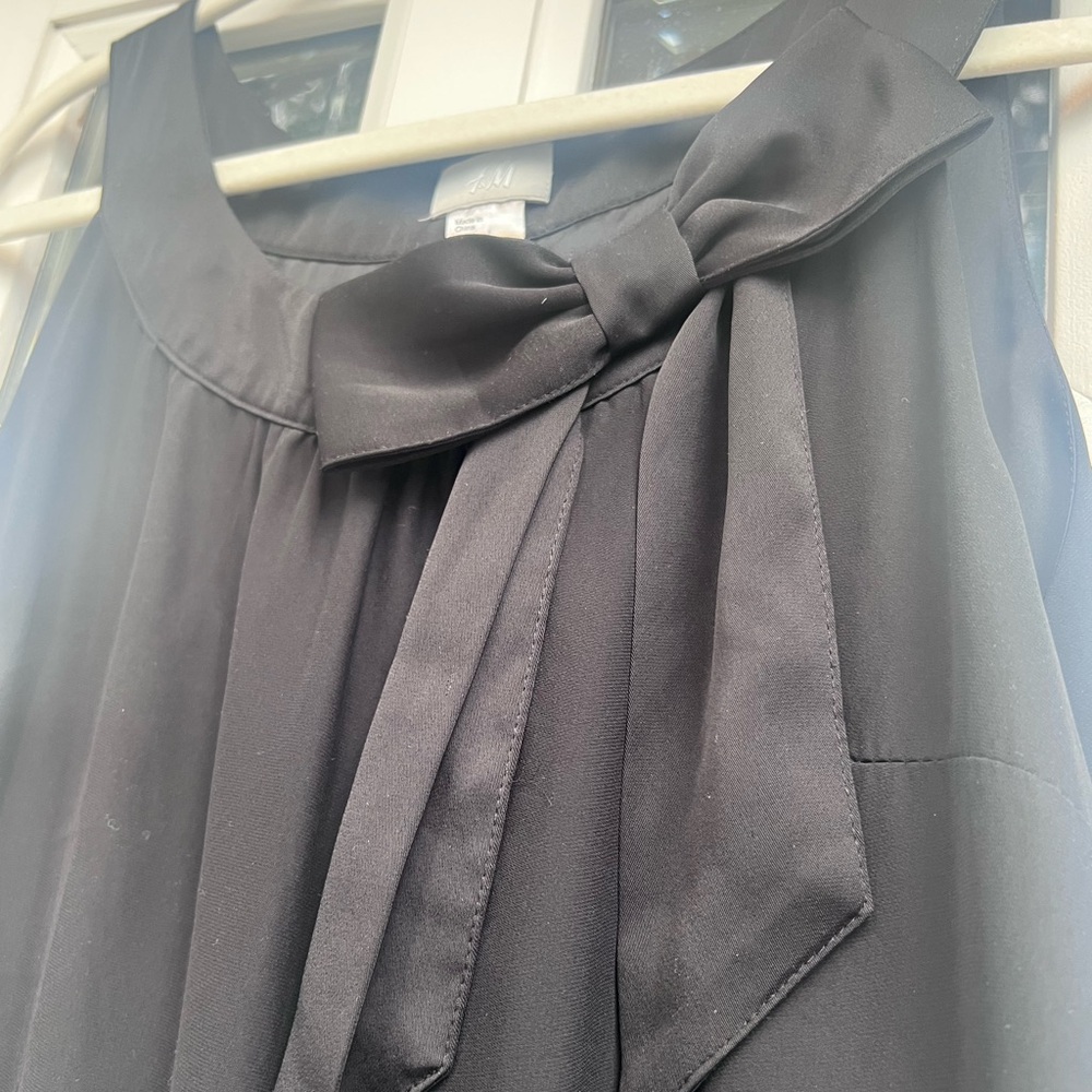 Custom black babydoll dress